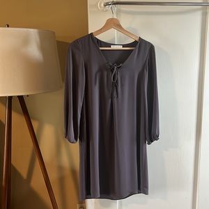 A long sleeved extra small brown dress for the perfect occasion